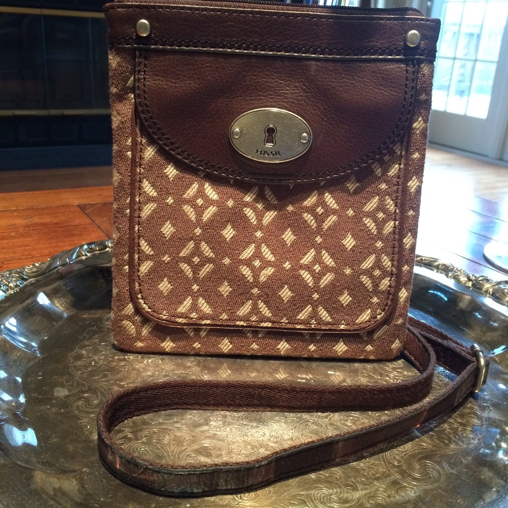 Fossil Patterned Crossbody - image 1